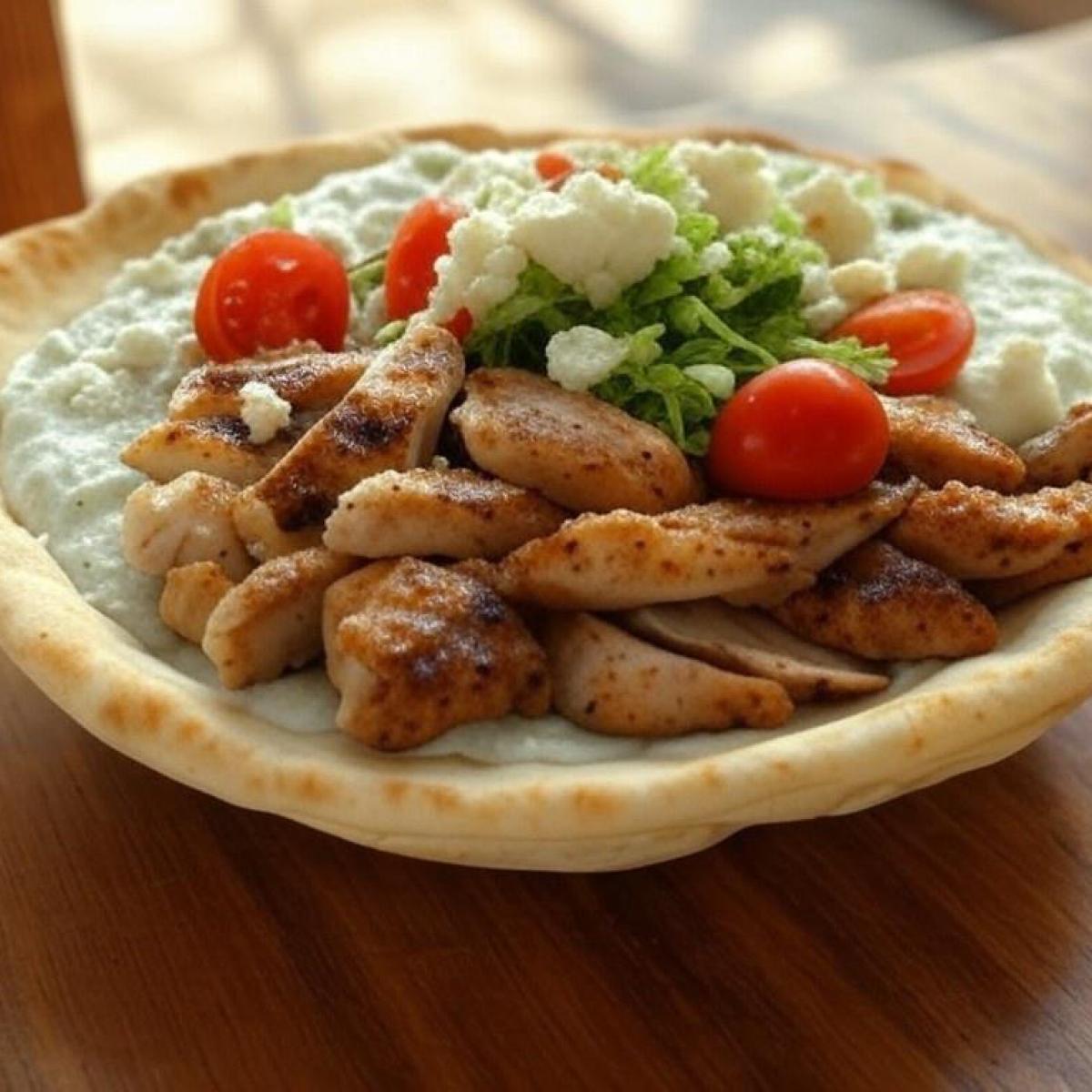 Gyros di Pollo Greco Facile